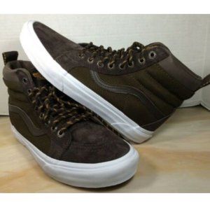 Vans SK8 Hi MTE Scotchgard shoes men sz 8.5 brown